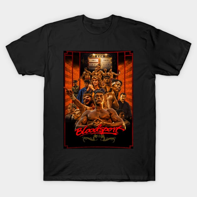 Bloodsport #1 T-Shirt by Fantasy Brush Designs